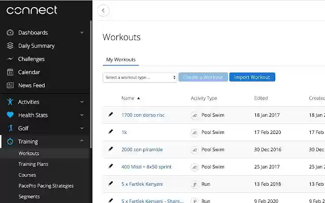 Share your Garmin Connect workout from Chrome web store to be run with OffiDocs Chromium online Share your Garmin Connect workout from Chrome web store to be run with OffiDocs Chromium online