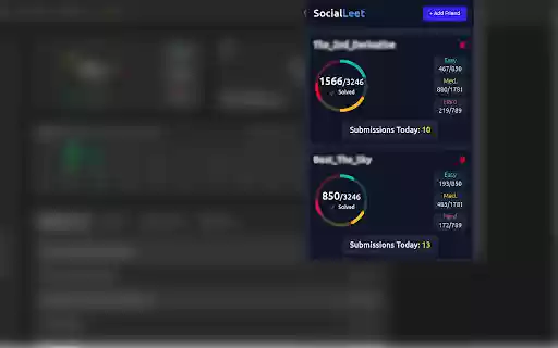 SocialLeet from Chrome web store to be run with OffiDocs Chromium online SocialLeet from Chrome web store to be run with OffiDocs Chromium online