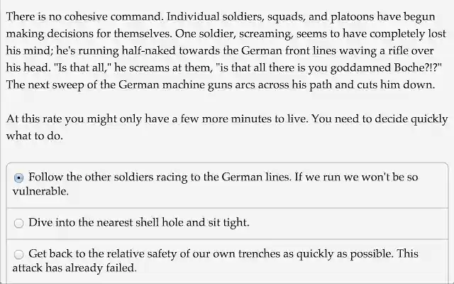 Somme Trench from Chrome web store to be run with OffiDocs Chromium online Somme Trench from Chrome web store to be run with OffiDocs Chromium online