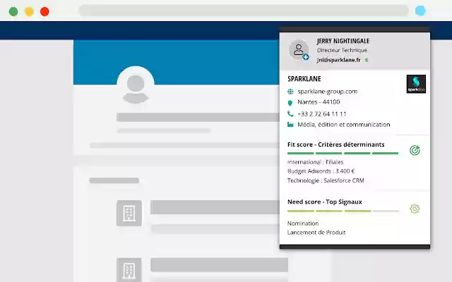 Sparklane: B2B accounts and contacts details from Chrome web store to be run with OffiDocs Chromium online Sparklane: B2B accounts and contacts details from Chrome web store to be run with OffiDocs Chromium online