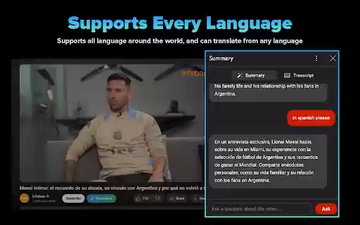 Summify YouTube Video Summarizer from Chrome web store to be run with OffiDocs Chromium online Summify YouTube Video Summarizer from Chrome web store to be run with OffiDocs Chromium online