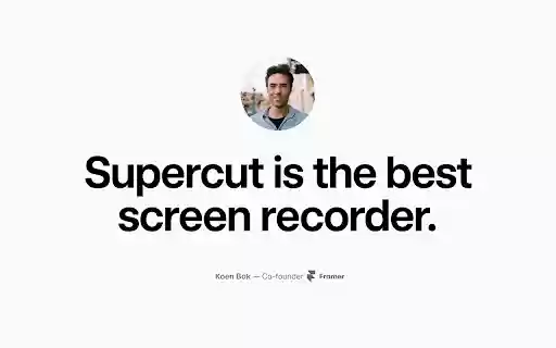 Supercut – Screen Recorder Camera Capture from Chrome web store to be run with OffiDocs Chromium online Supercut – Screen Recorder Camera Capture from Chrome web store to be run with OffiDocs Chromium online