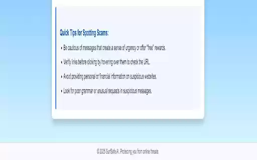 SurfSafe from Chrome web store to be run with OffiDocs Chromium online SurfSafe from Chrome web store to be run with OffiDocs Chromium online