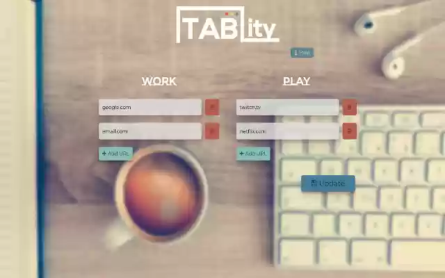 TABity Start quicker from Chrome web store to be run with OffiDocs Chromium online TABity Start quicker from Chrome web store to be run with OffiDocs Chromium online