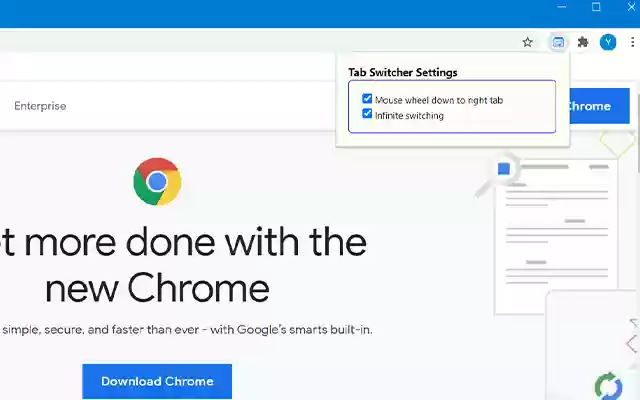 Tab Switcher with Wheel from Chrome web store to be run with OffiDocs Chromium online Tab Switcher with Wheel from Chrome web store to be run with OffiDocs Chromium online