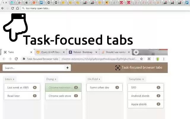 Task focused browser tabs from Chrome web store to be run with OffiDocs Chromium online Task focused browser tabs from Chrome web store to be run with OffiDocs Chromium online