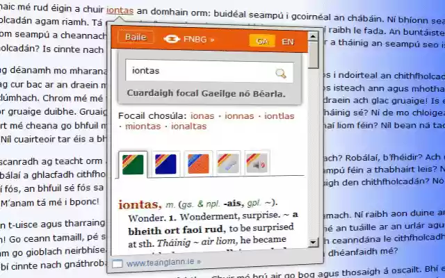Teanglann.ie An Foclóirí from Chrome web store to be run with OffiDocs Chromium online Teanglann.ie An Foclóirí from Chrome web store to be run with OffiDocs Chromium online