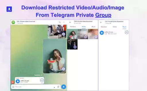 Telegram Video Downloader TVDownloader from Chrome web store to be run with OffiDocs Chromium online Telegram Video Downloader TVDownloader from Chrome web store to be run with OffiDocs Chromium online