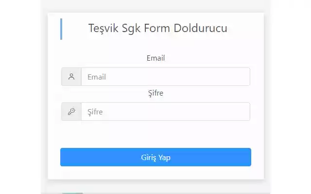 Teşvik Sgk Form Doldurucu from Chrome web store to be run with OffiDocs Chromium online Teşvik Sgk Form Doldurucu from Chrome web store to be run with OffiDocs Chromium online