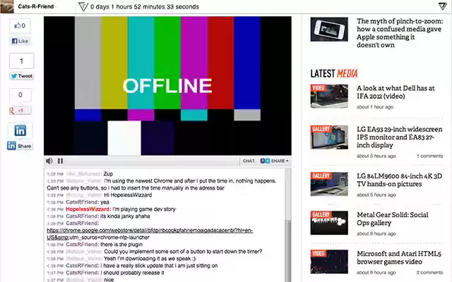 The Verge: VergeCast Countdown Timer from Chrome web store to be run with OffiDocs Chromium online The Verge: VergeCast Countdown Timer from Chrome web store to be run with OffiDocs Chromium online