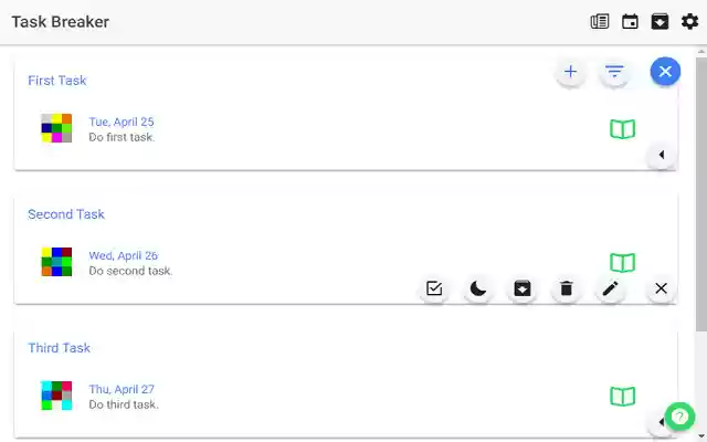 Todo Canvas Beta (Task Breaker) from Chrome web store to be run with OffiDocs Chromium online Todo Canvas Beta (Task Breaker) from Chrome web store to be run with OffiDocs Chromium online