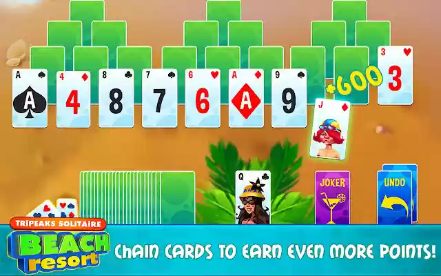 Tripeak Solitaire Beach Resort Card Game from Chrome web store to be run with OffiDocs Chromium online Tripeak Solitaire Beach Resort Card Game from Chrome web store to be run with OffiDocs Chromium online