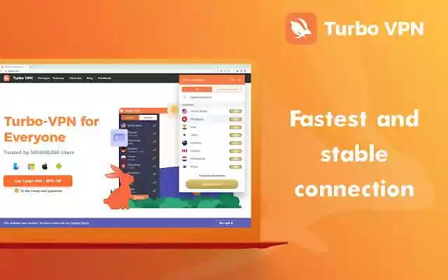 Turbo VPN Secure Free VPN Proxy from Chrome web store to be run with OffiDocs Chromium online Turbo VPN Secure Free VPN Proxy from Chrome web store to be run with OffiDocs Chromium online
