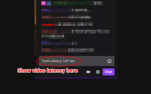 Twitch Latency Display from Chrome web store to be run with OffiDocs Chromium online Twitch Latency Display from Chrome web store to be run with OffiDocs Chromium online