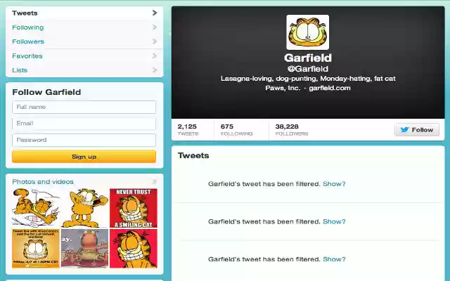 Twitter Filter from Chrome web store to be run with OffiDocs Chromium online Twitter Filter from Chrome web store to be run with OffiDocs Chromium online
