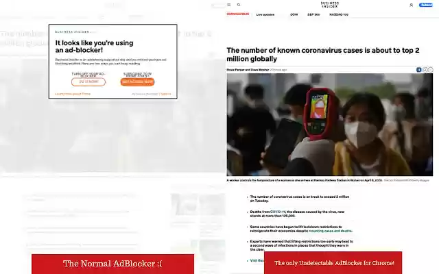 Undetectable AdBlocker from Chrome web store to be run with OffiDocs Chromium online Undetectable AdBlocker from Chrome web store to be run with OffiDocs Chromium online