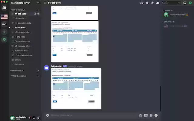 USAVisaSlot from Chrome web store to be run with OffiDocs Chromium online USAVisaSlot from Chrome web store to be run with OffiDocs Chromium online
