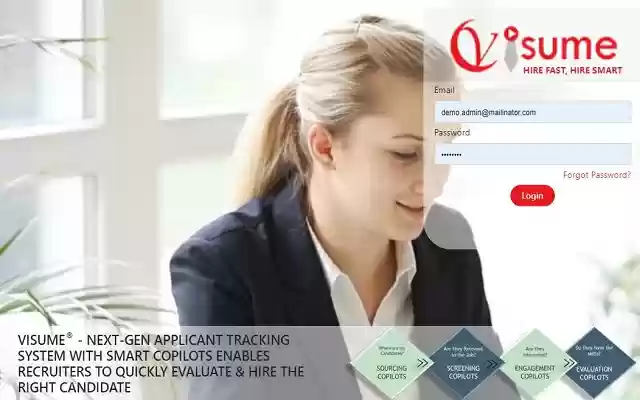 Visume Candidate Profile Import Copilot from Chrome web store to be run with OffiDocs Chromium online Visume Candidate Profile Import Copilot from Chrome web store to be run with OffiDocs Chromium online