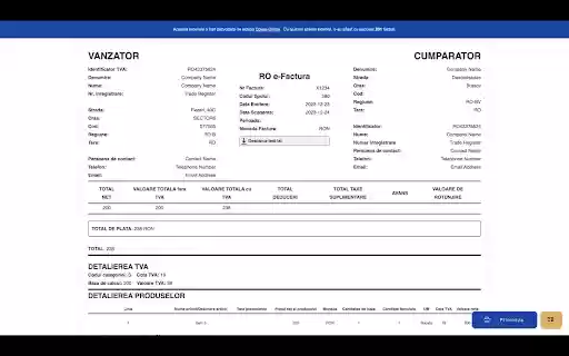 Vizualizare e Factura by Colete Online from Chrome web store to be run with OffiDocs Chromium online Vizualizare e Factura by Colete Online from Chrome web store to be run with OffiDocs Chromium online