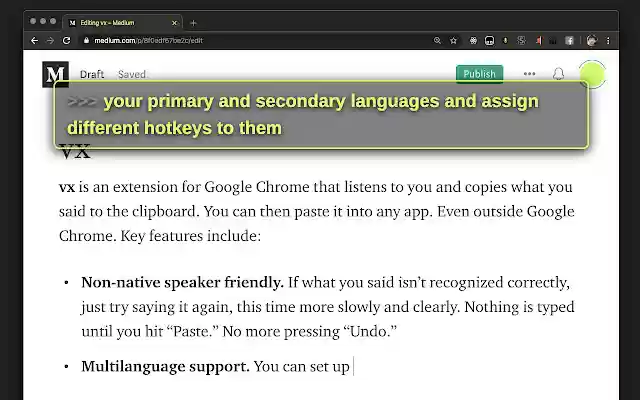 vx from Chrome web store to be run with OffiDocs Chromium online vx from Chrome web store to be run with OffiDocs Chromium online
