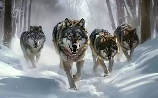 wolf pack on snow mountain from Chrome web store to be run with OffiDocs Chromium online wolf pack on snow mountain from Chrome web store to be run with OffiDocs Chromium online