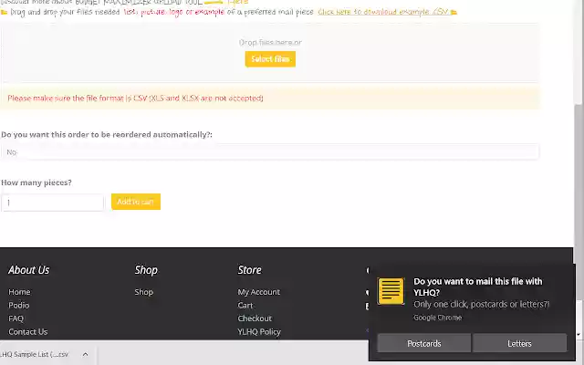 YLHQ Extension from Chrome web store to be run with OffiDocs Chromium online YLHQ Extension from Chrome web store to be run with OffiDocs Chromium online