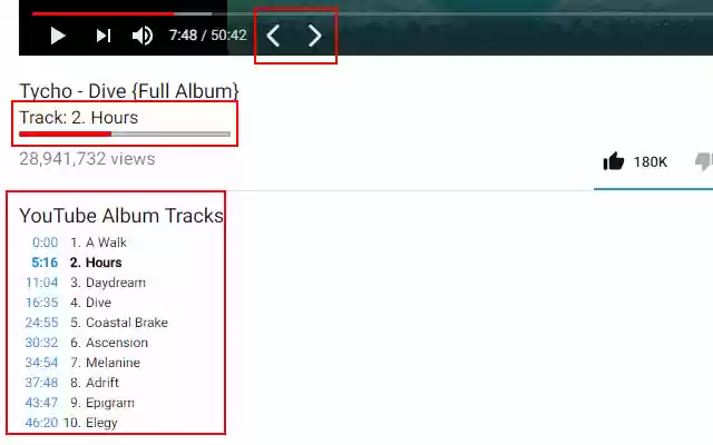 YouTube™ Album Tracks from Chrome web store to be run with OffiDocs Chromium online YouTube™ Album Tracks from Chrome web store to be run with OffiDocs Chromium online