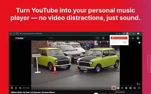 YouTube Audio Mode – Distraction Free Listening from Chrome web store to be run with OffiDocs Chromium online YouTube Audio Mode – Distraction Free Listening from Chrome web store to be run with OffiDocs Chromium online