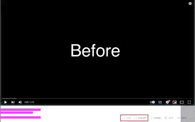 YouTube Dislike Return from Chrome web store to be run with OffiDocs Chromium online YouTube Dislike Return from Chrome web store to be run with OffiDocs Chromium online